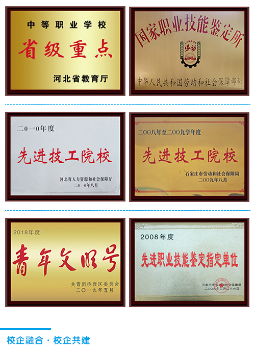 石家莊鐵路學(xué)校榮譽
