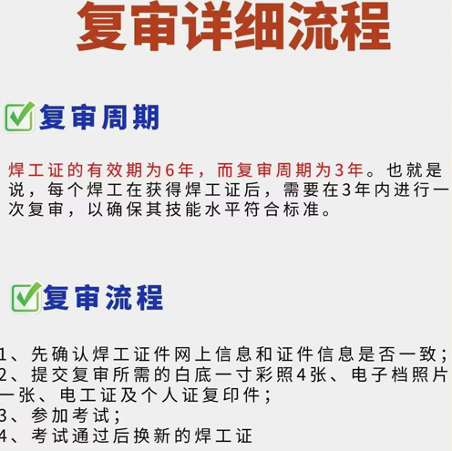 2025年石家莊電工證復審流程介紹？